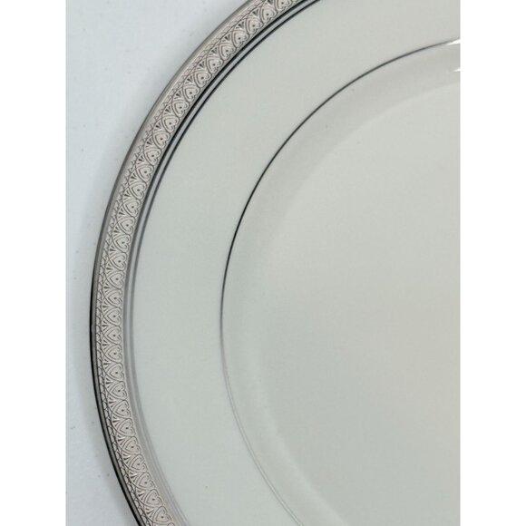 Mikasa Palatial Platinum Dinnerware Fine China Dinner Plate Dining Tableware - Picture 2 of 7